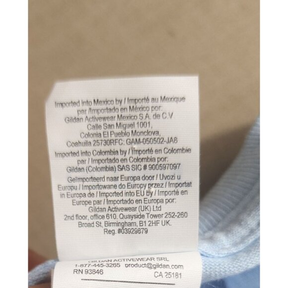 2019 Cape Cod Yarmouth Country Festival Large Blue Crew Neck T-Shirt | Gildan - Picture 12 of 15